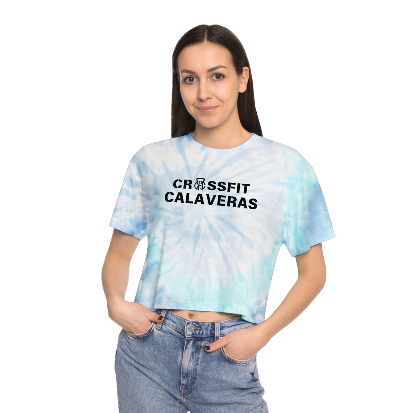 CFC Women's Tie-Dye Crop Tee